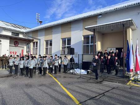 Govor Antona Žuniča, predsednika ZB za vrednote NOB Metlika