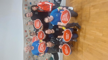 Udeleženci krvodajalske akcije