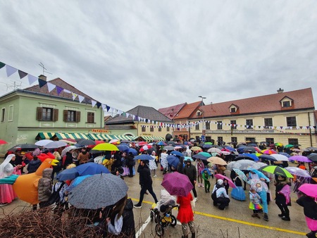Maškare pod dežniki