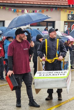 Pustna povorka - mestno radarstvo