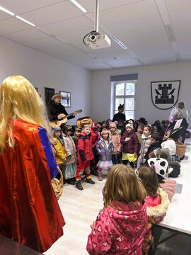 Maškare iz Otroškega vrtca Metlika