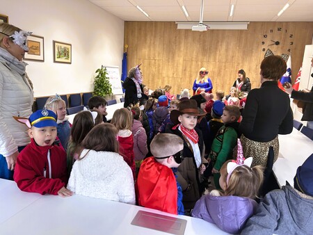 Maškare iz Otroškega vrtca Metlika