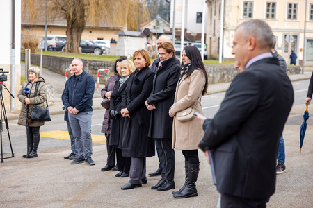 Udeleženci - Uradna predaja mostu v Gradacu - Uradna predaja mostu v Gradacu
