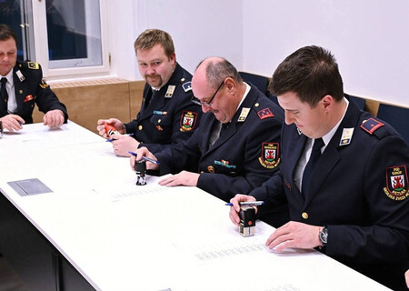 Podpis aneksa z gasilci 2026